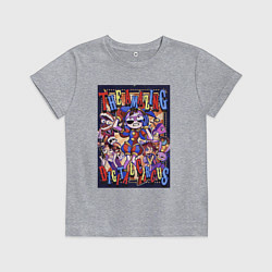 Детская футболка Удивительный цифровой цирк в сборе