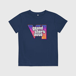 Детская футболка Grand theft auto VI
