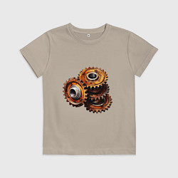Детская футболка Ржавые шестеренки