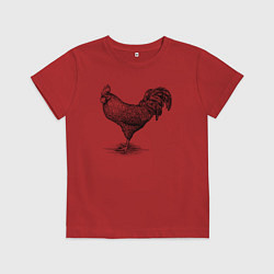 Детская футболка Петух