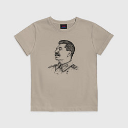 Детская футболка Профиль Сталина