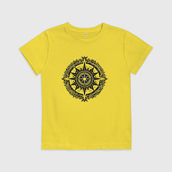 Детская футболка Роза ветров