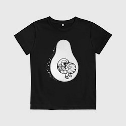 Детская футболка Космическое авокадо