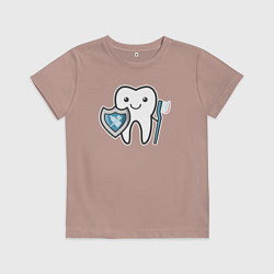 Детская футболка Зубик