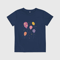 Детская футболка Летят шары