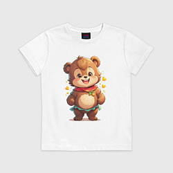 Детская футболка Мой мишка-малыш
