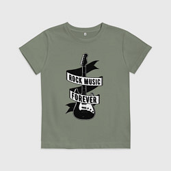 Детская футболка Рок - навсегда