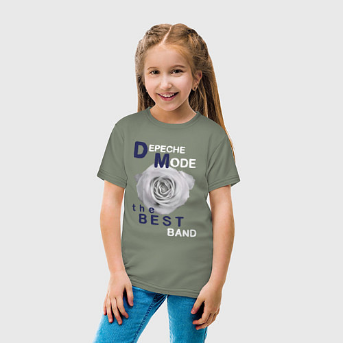 Детская футболка Depeche Mode - best of videos / Авокадо – фото 4