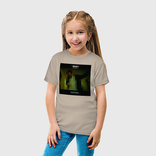 Детская футболка Дом с нормальными явлениями / Миндальный – фото 4