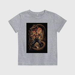 Детская футболка Боец Муай Тай