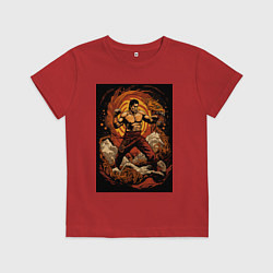 Детская футболка Муай Тай боец