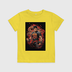 Детская футболка Муай Тай злой боец