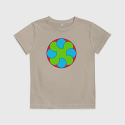 Детская футболка Слияние окружностей