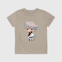 Детская футболка Гинтама Гинтоки Саката Самурай