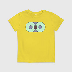 Детская футболка Два диска соединённые