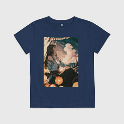 Детская футболка Волчица и пряности Холо