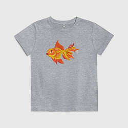 Детская футболка Golden fish