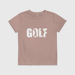 Детская футболка Гольф арт