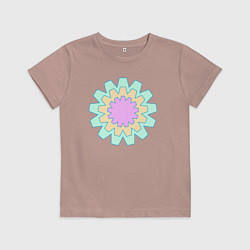 Детская футболка Круговые фигуры