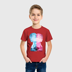 Футболка хлопковая детская Милый во Франксе Хиро, цвет: красный — фото 2