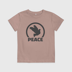 Детская футболка Peace bird