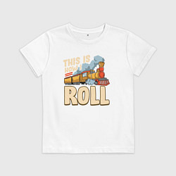 Детская футболка Как я катаюсь