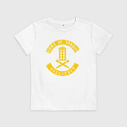 Детская футболка Sons of tardis gallifrey