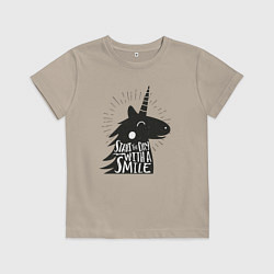 Детская футболка Начни день с улыбки
