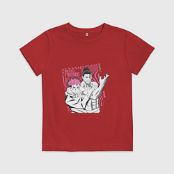 Детская футболка Магическая битва Итадори Besto friendo