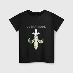 Футболка хлопковая детская Depeche Mode - Ultra mode, цвет: черный