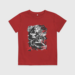 Детская футболка Клинок рассекающий демонов Ренгоку