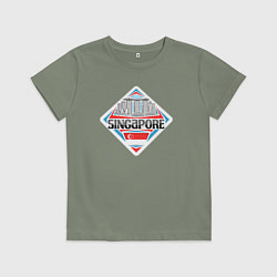 Детская футболка Сингапур
