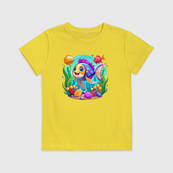 Детская футболка Яркий подводный мир