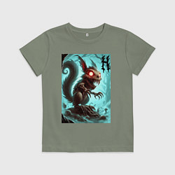 Детская футболка Жуткая белка - хэллоуин