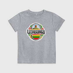 Детская футболка Lithuania