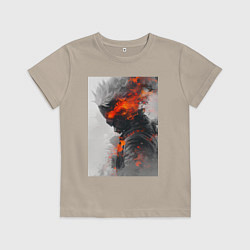 Детская футболка Киберпанк самурай