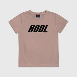 Детская футболка HODL