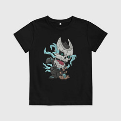 Детская футболка Кафка Хибино чиби Кайдзю номер 8