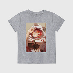 Детская футболка Реинкарнация безработного Эрис Бореас Грейрат кошк