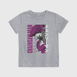 Детская футболка Человек-бензопила Денджи chainsaw