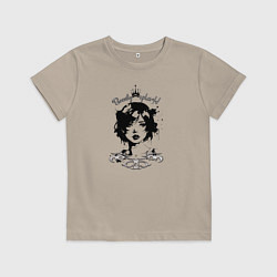 Детская футболка Девушка - красивый сплэш