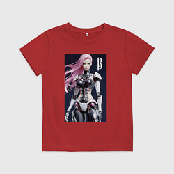 Детская футболка Cyber Barbie - ai art future
