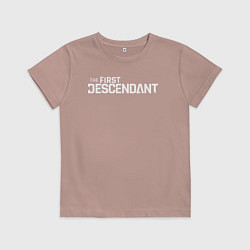 Детская футболка The first descendant logo