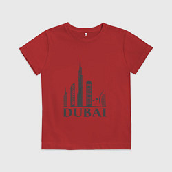 Детская футболка Dubai city style