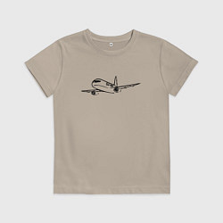 Детская футболка Суперджет-100 черный