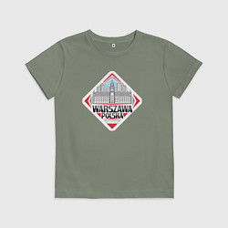 Детская футболка Варшава Польша