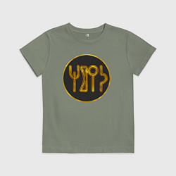 Футболка хлопковая детская Химьяр из Total War: Attila, цвет: авокадо