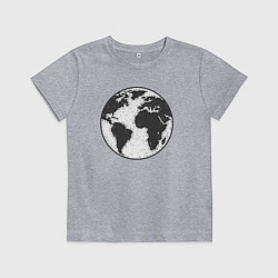 Детская футболка Planet earth