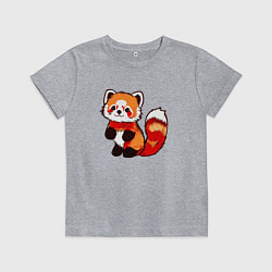 Детская футболка Красная панда в полный рост