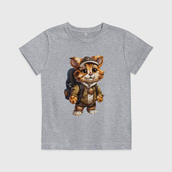 Детская футболка Тигрёнок-турист